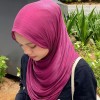 Hot Selling Shimmer Shawl Pleated Glitter Chiffon Shawl Giselle Lightweight Flowy Plain Hijab Scars