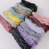 New Chiffon Hijab Solid Color Muslim Long Scarf Malaysia Tudung Bawal Islamcarf with Edge