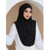 New Spring and Summer Breathable Ironless Hijabs Long Instant Hijab WOMEN Can Wear with Face Masks Ready to Wear Hijabs