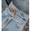 Womens Denim Jackets Distressed Ripped Long Sleeve Jean Jacket Coats